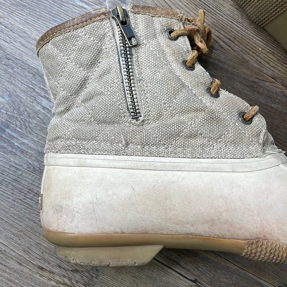 Sperry Women’s Wool Linen Duck Boot, size 9 - Picture 3 of 11